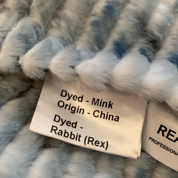 Mink and Rabbit Shearling Reversible Jacket. Like new. - Picture 9 of 17